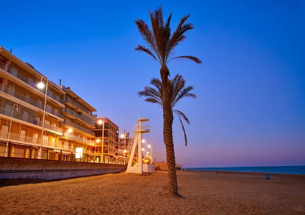 Guardamar Del Segura Centrum Strand Alicante Spanien Costa Blanca — Stockfoto