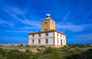 Deniz feneri Faro Nova Tabarca Adası Alicante İspanya