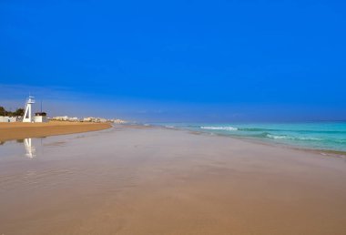 Playa de la Mata beach Torrevieja Alicante Costa Blanca, İspanya