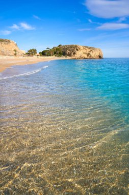 Bol da Bon nou plaj Villajoyosa Alicante da Nou İspanya Costa Blanca Vilajoiosa