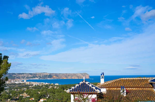 Javea Také Xabia Panorama Alicante Španělsku — Stock fotografie