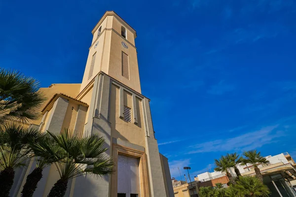 Guardamar Del Segura San Jaime Kerk Alicante Spanje — Stockfoto