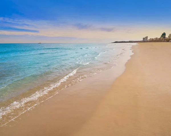 San Juan Alicante Beach Playa Adlı Costa Blanca Spanya — Stok fotoğraf