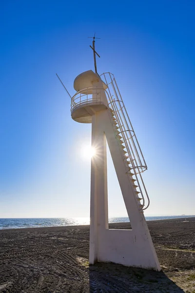 Praia Santa Pola Playa Lisa Alicante Espanha Costa Blanca — Fotografia de Stock