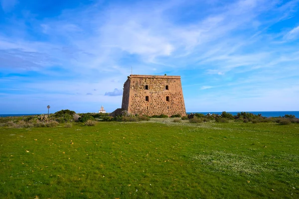 Σαν Χοσέ Πύργος Στη Nova Tabarca Νησί Του Αλικάντε Ισπανίας — Φωτογραφία Αρχείου
