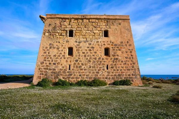 San Jose Kulesi Nova Tabarca Adası Alicante Spanya — Stok fotoğraf