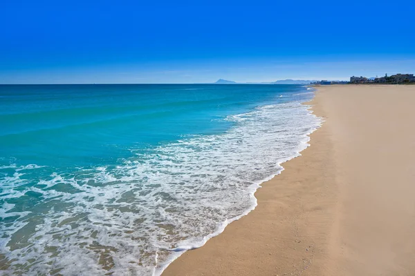 Xeraco Ook Jaraco Strand Valencia Bij Middellandse Zee Van Spanje — Stockfoto