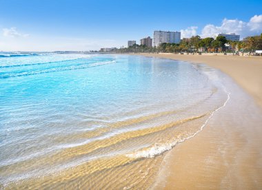 Benicassim Voramar plajı Castellon