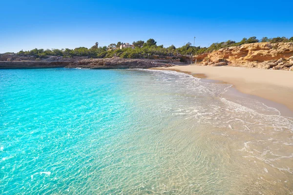 Pláž Ametlla L 'ametlla de mar Cala Vidre — Stock fotografie