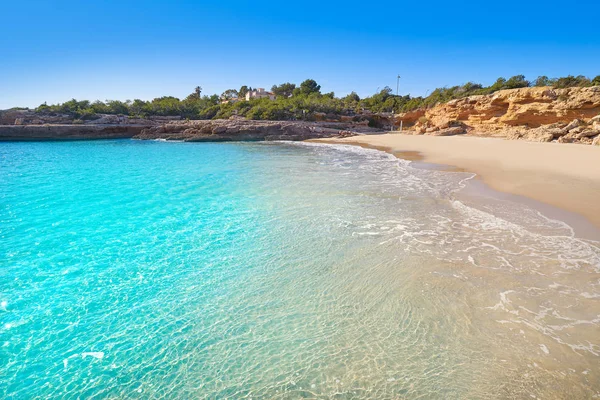 Plaża Ametlla L 'ametlla de mar Cala Vidre — Zdjęcie stockowe