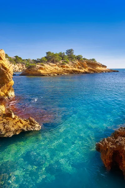 Ametlla L 'ametlla de mar beach illot — Stockfoto