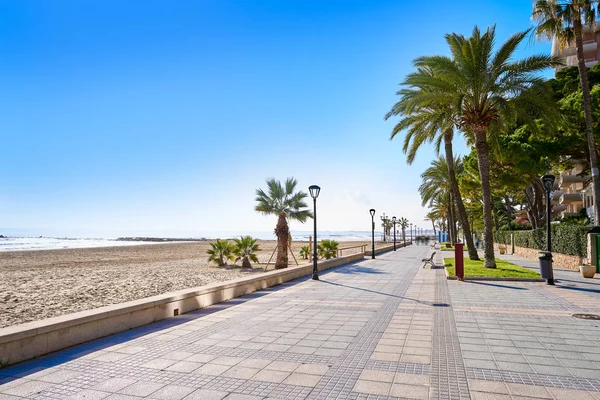 Benicassim Voramar plajı Castellon — Stok fotoğraf