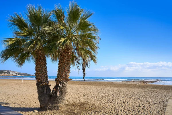 Benicassim Torre Sant Vicent playa — Foto de Stock