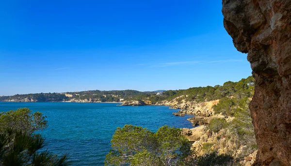 Ametlla L 'ametlla de mar beach illot — стоковое фото