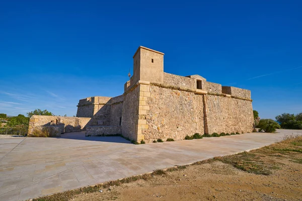 Sant Jordi de Alfama castle Ametlla de Mar — Stock Photo, Image
