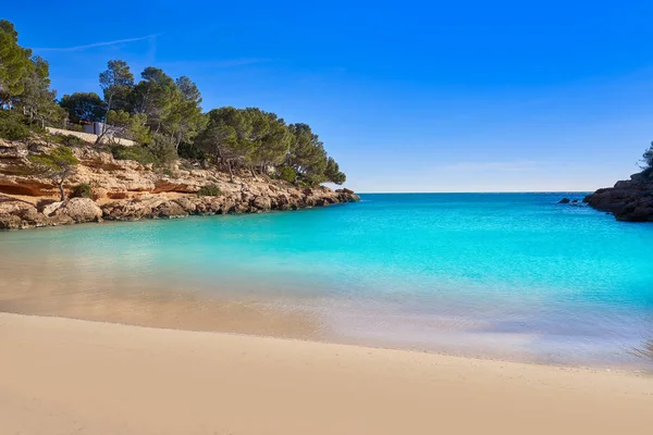 Cala Calafato Praia de Ametlla de mar — Fotografia de Stock