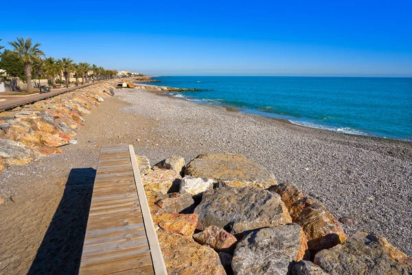 Almenara strand in Castellon van Spanje — Stockfoto