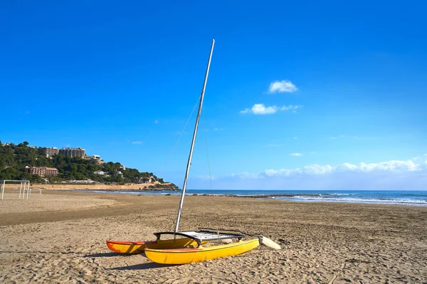 Benicassim Voramar Playa Plaża Castellon — Zdjęcie stockowe