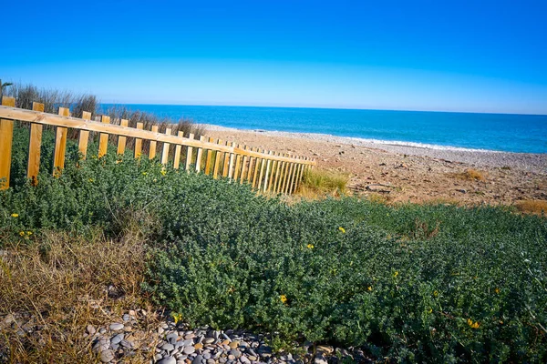 Almenara beach w Castellon, Hiszpania — Zdjęcie stockowe