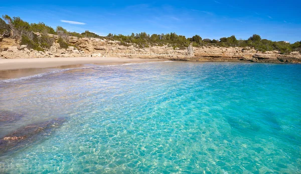 Ametlla L 'ametlla de mar Cala Vidre plajı — Stok fotoğraf