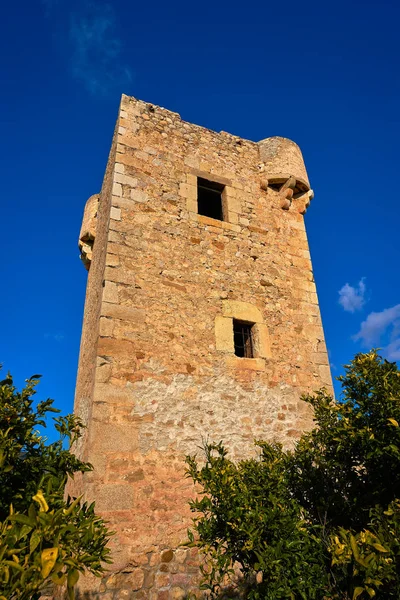 Watchtower Gats vigia Cabanes Castellon — 图库照片