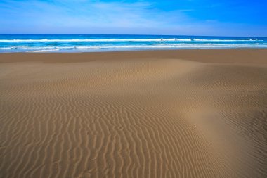 Delta del Ebro plajı Punta del Fangar