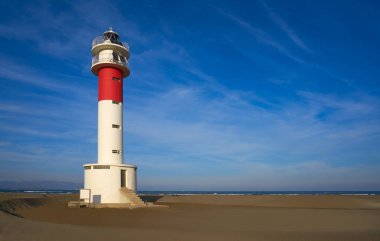 Delta del Ebro lighthouse Punta del Fangar clipart