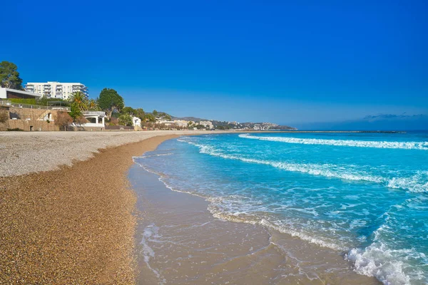 Benicassim Els Terrers playa beach Castellon — Stockfoto