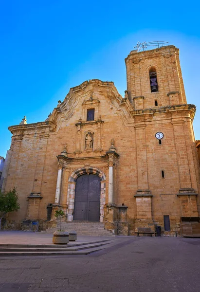Cabanes Castellon церкви в Іспанії — стокове фото