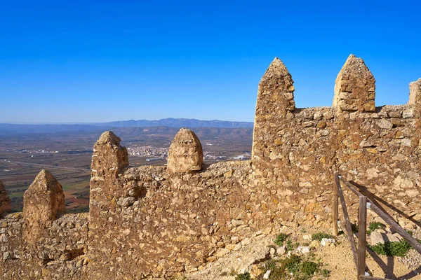 Xivert castle in Alcala de Chivert Castellon — 스톡 사진