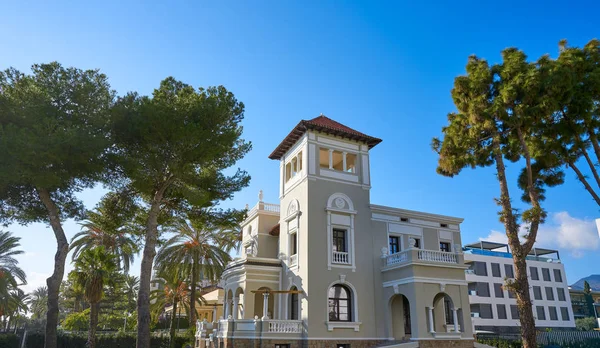 Villa Maria herritage evlerde Benicassim — Stok fotoğraf