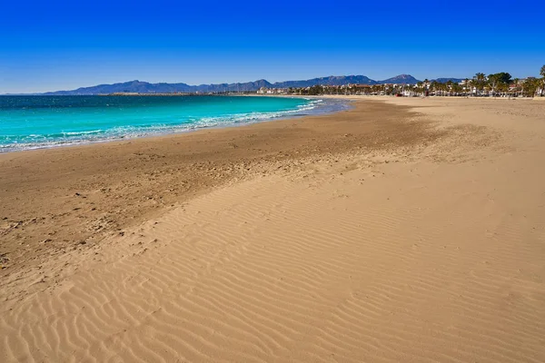 Playa Platja Prat d 'En Fores en Cambrils — Foto de Stock