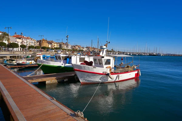 Cambrils Port Marina w Tarragonie Katalonia — Zdjęcie stockowe