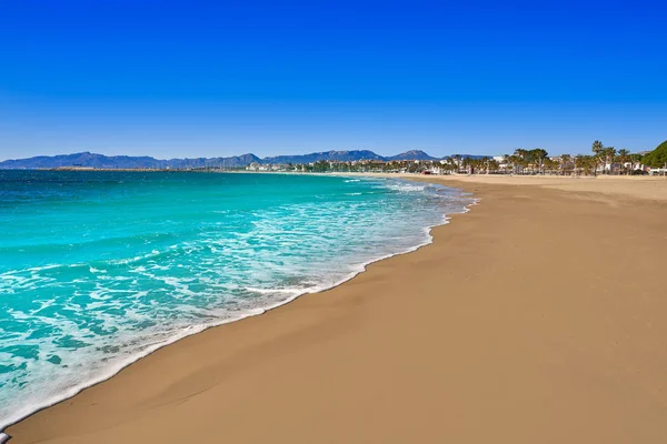 Platja Prat d'En Fores beach in Cambrils — стокове фото