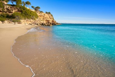 Cala Les Sirenes plajı playa Miami-Platja