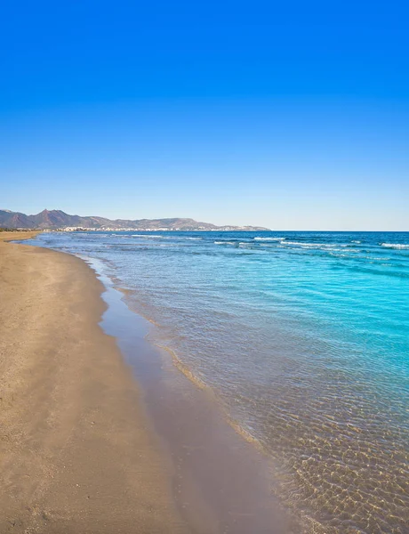 Strand van Playa El Pinar in Grao de Castellon — Stockfoto