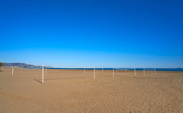 Пляж Гуругу в Грао-де-Кастеллон, Испания — стоковое фото