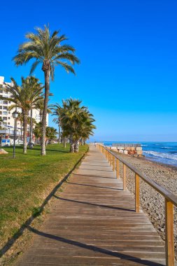 Oropesa de Mar beach Park'ta Castellon