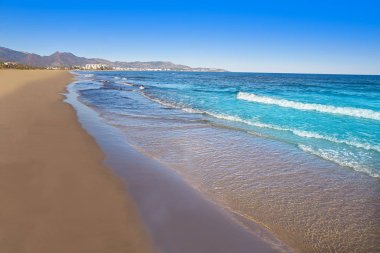 Serradal plaj Grao de Castellon İspanya