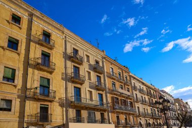 Tarragona Plaza yazı tipi Meydanı Catalonia