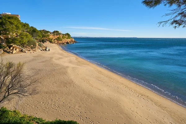 Cala Santa Fe strand playa in Miami Platja — Stockfoto