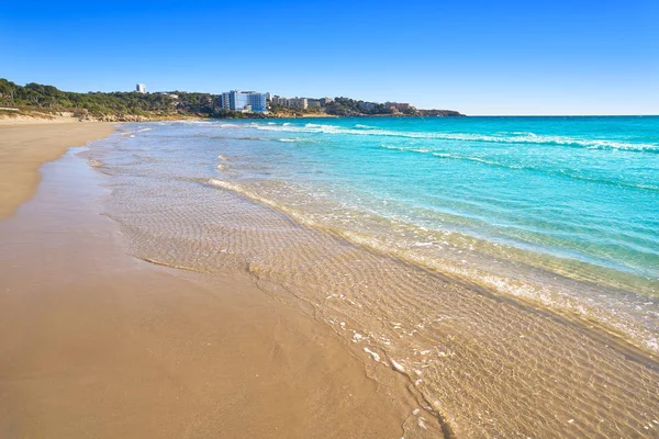 Plaża Platja Llarga Salou w Tarragonie — Zdjęcie stockowe