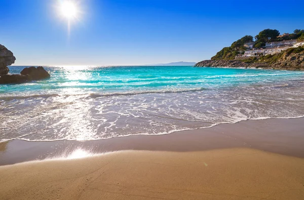 Cala Crancs Salou beach in Tarragona — Stock Photo, Image