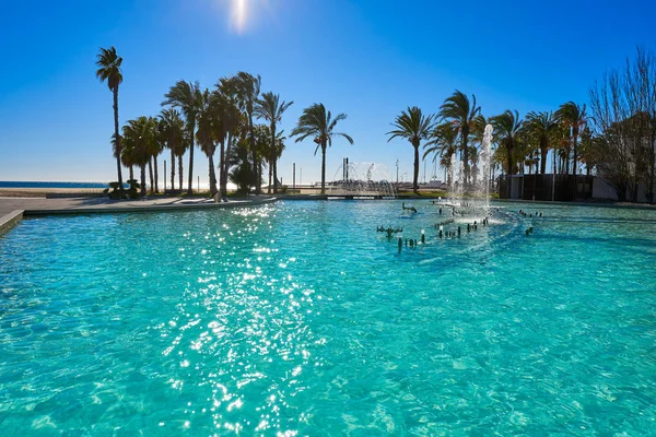 Playa de Salou Llevant Levante platja Tarragona — Foto de Stock