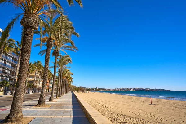 Praia de Salou Ponente Ponente em Tarragona — Fotografia de Stock