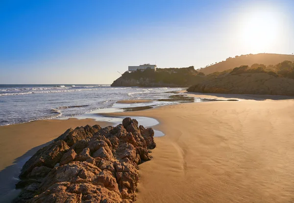 Oropesa de Mar beach La Concha Castellon — стокове фото