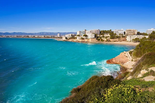 Cala Llengutes Salou Platja beach Tarragona — стоковое фото