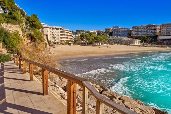 Salou Platja Capellans beach in Tarragona — Stock Photo, Image