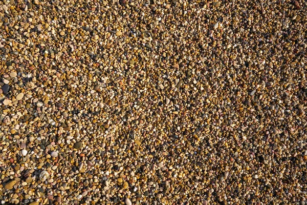 Rolling stones sand texture of Costa Dorada — Stock Photo, Image