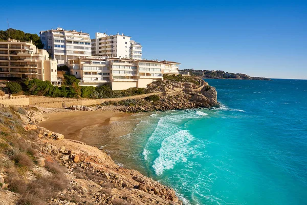 Stranden Cala Llenguadets Salou Platja Tarragona — Stockfoto
